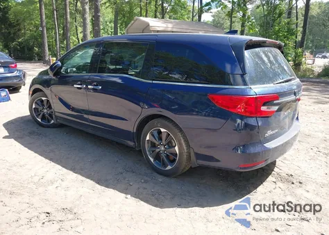 2022 Honda Odyssey Elite z USA, uszkodzony, nr VIN 5FNRL6H96NB043724